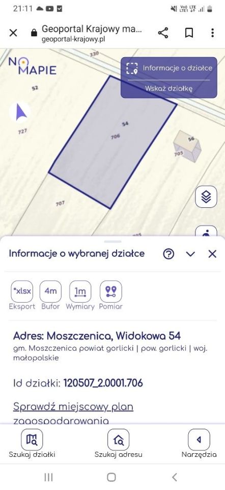 Działka rolno-budowlana Moszczenica. Zdjęcie 7