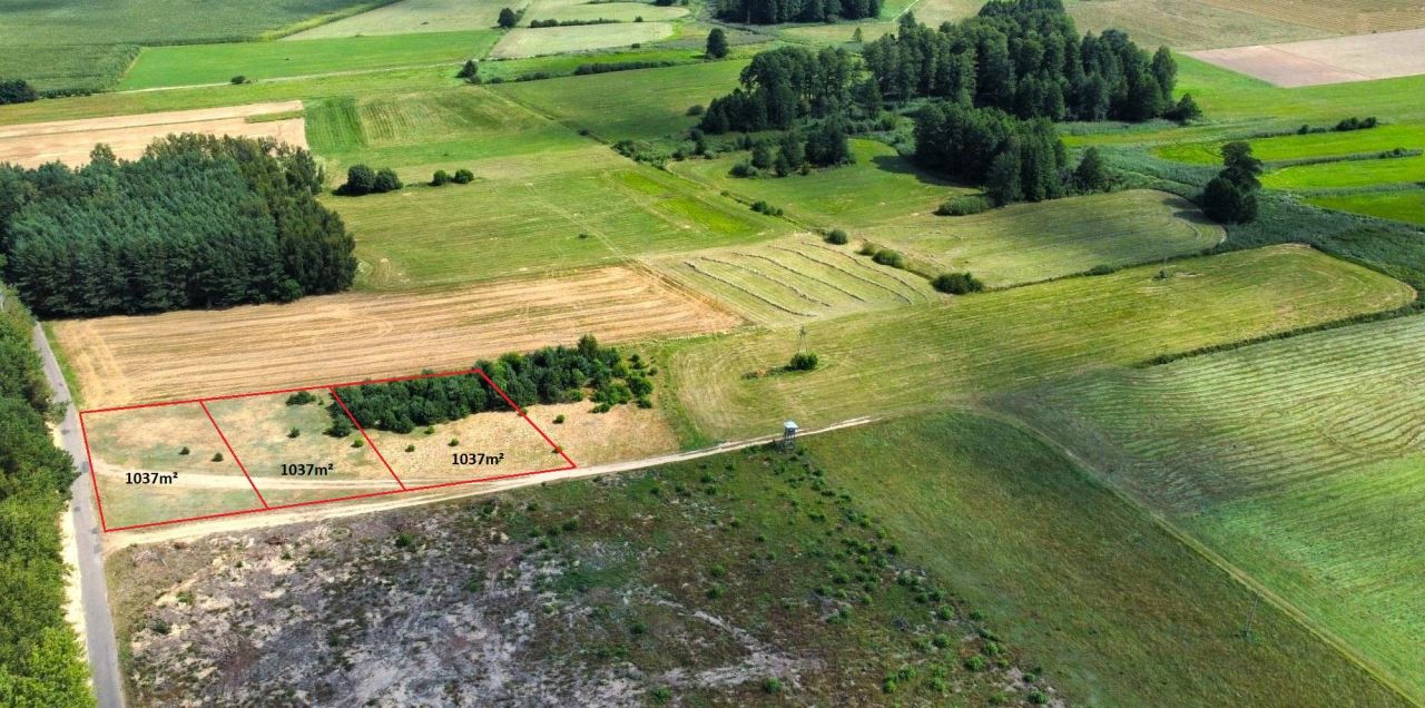 Działka budowlana Ponikiew Wielka. Zdjęcie 2