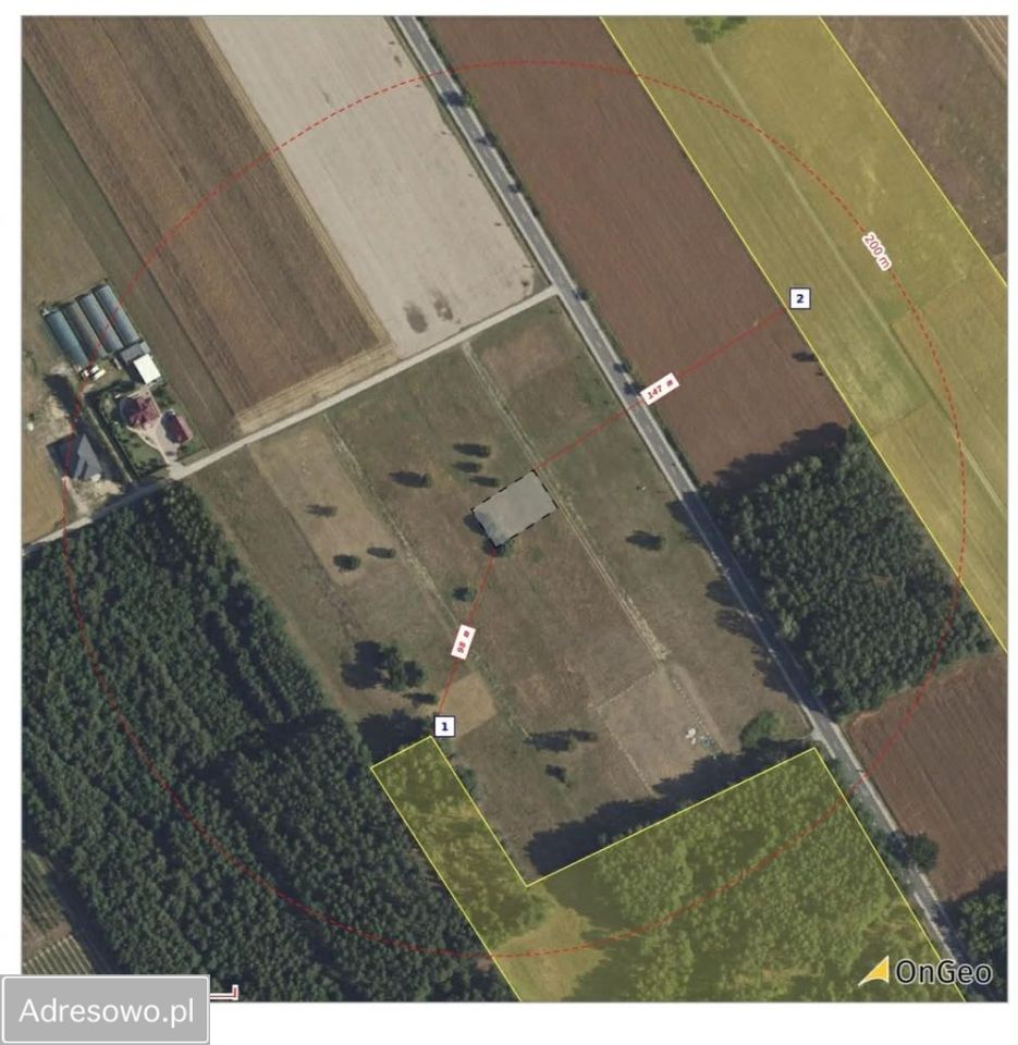 Działka budowlana Szadki. Zdjęcie 6