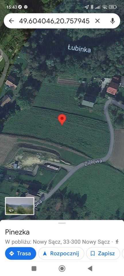 Działka budowlana Nowy Sącz, ul. Ziołowa. Zdjęcie 3