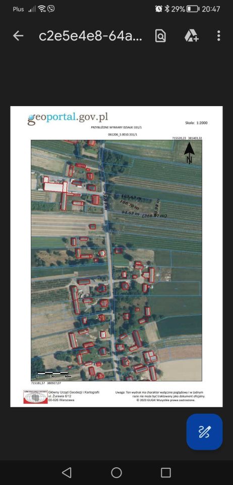 Działka rolna Obliźniak. Zdjęcie 3