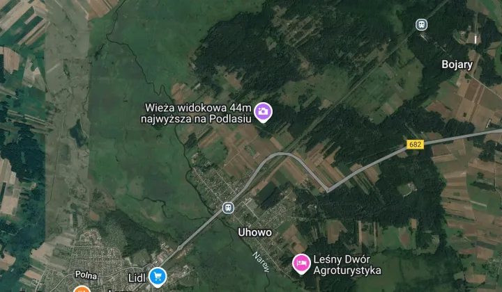 Działka rolno-budowlana Uhowo, ul. Widokowa