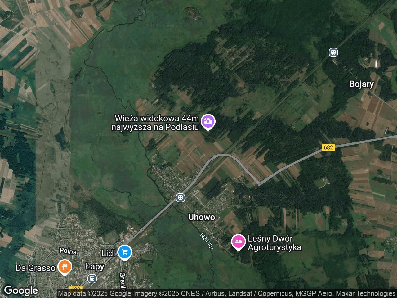 Działka rolno-budowlana Uhowo, ul. Widokowa