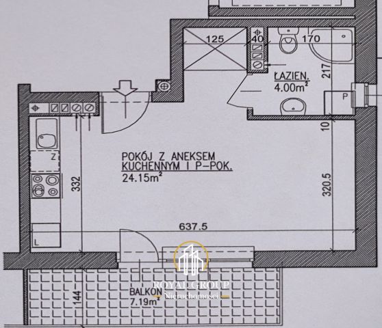 Mieszkanie 1-pokojowe Lublin Węglin, ul. Kwarcowa. Zdjęcie 8