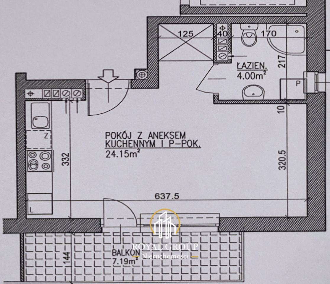 Mieszkanie 1-pokojowe Lublin Węglin, ul. Kwarcowa. Zdjęcie 8