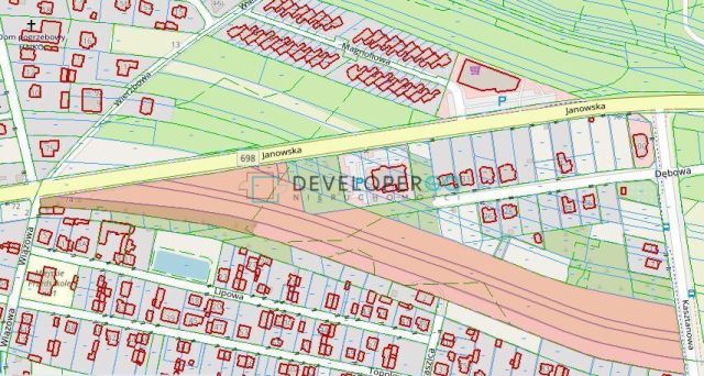 Działka budowlana Siedlce, ul. Janowska. Zdjęcie 2