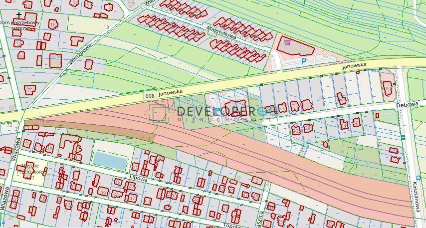 Działka budowlana Siedlce, ul. Janowska. Zdjęcie 2