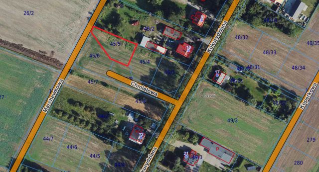 Działka budowlana Cisy, ul. Chmielowa. Zdjęcie 1