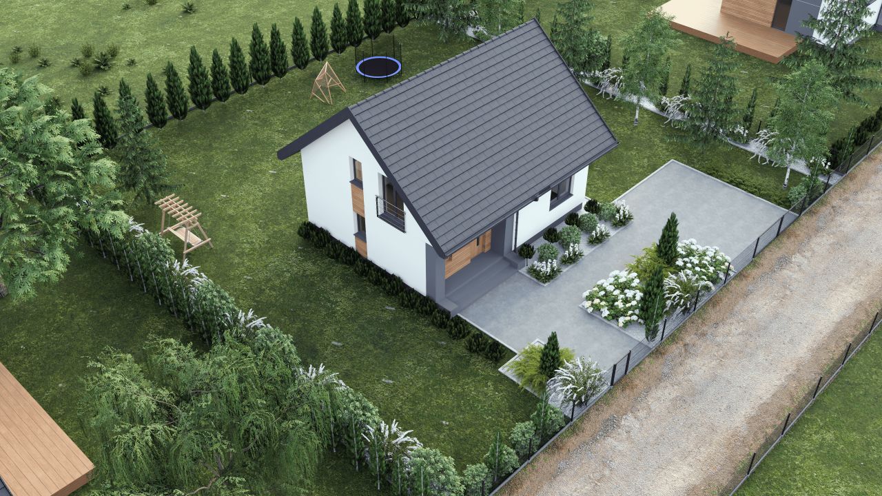 dom wolnostojący, 5 pokoi Komorowo. Zdjęcie 16