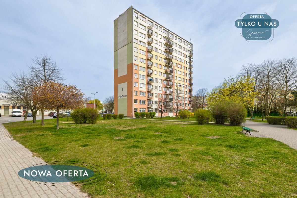 Mieszkanie 3-pokojowe Sieradz, ul. Aleja Pokoju. Zdjęcie 1