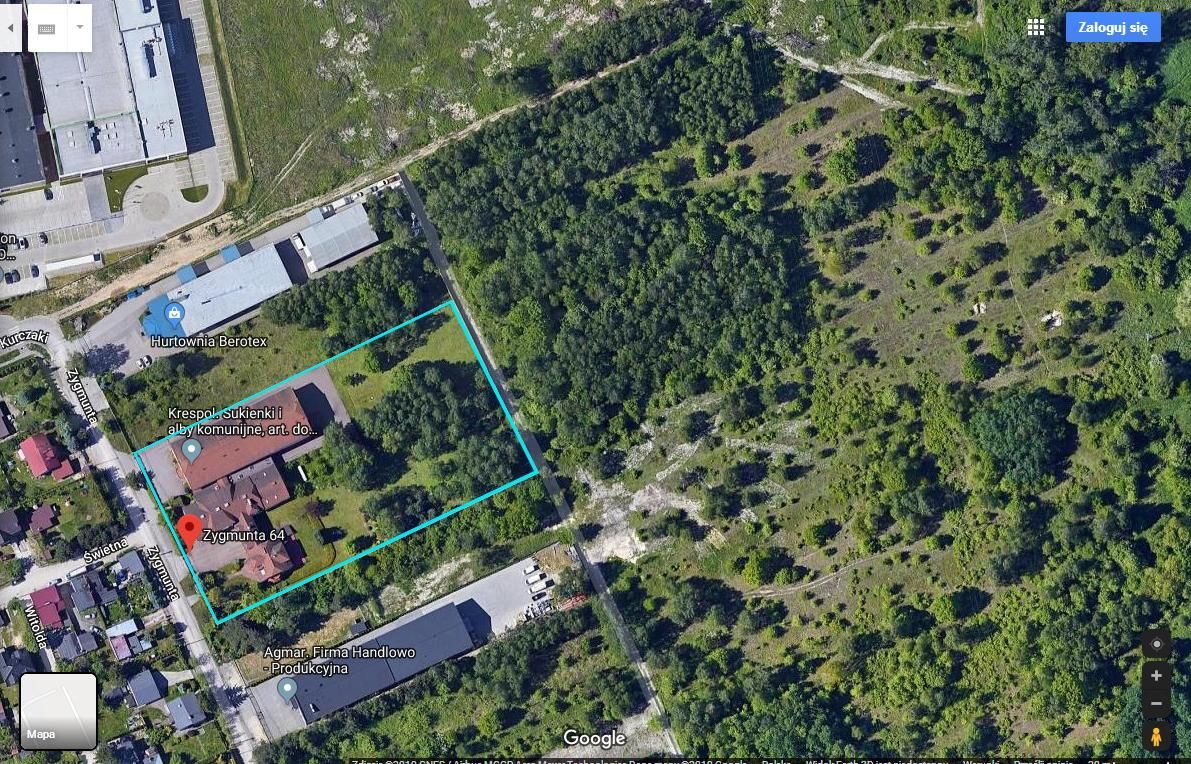 Nieruchomość komercyjna Łódź Górna, ul. Zygmunta