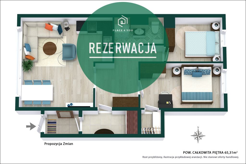 Mieszkanie 3-pokojowe Zegrze, ul. płk. Kazimierza Drewnowskiego. Zdjęcie 16