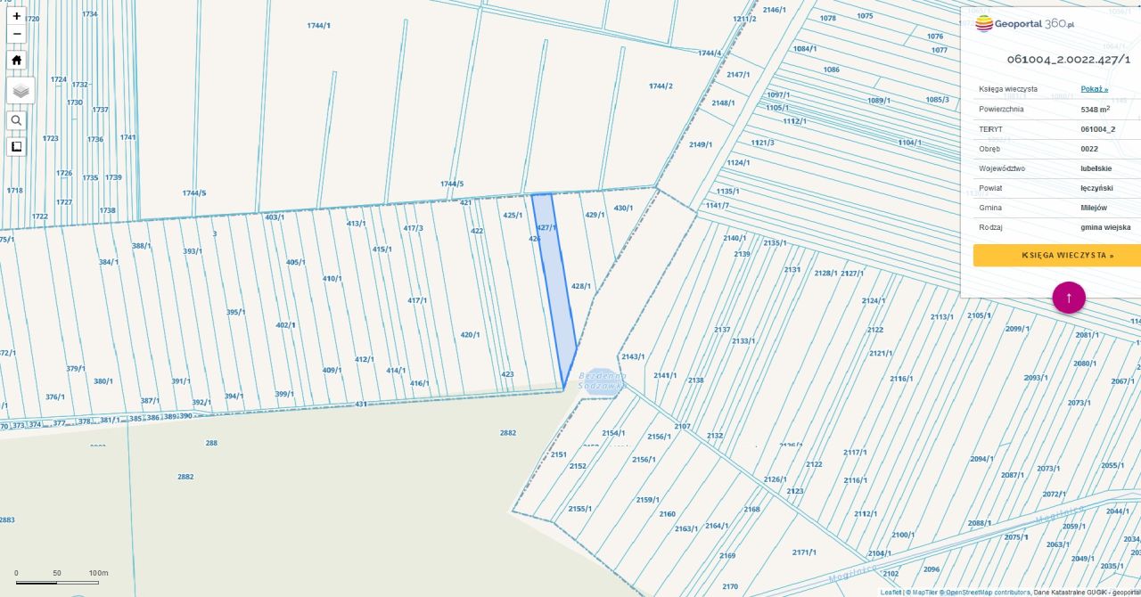 Działka rolna Wólka Łańcuchowska