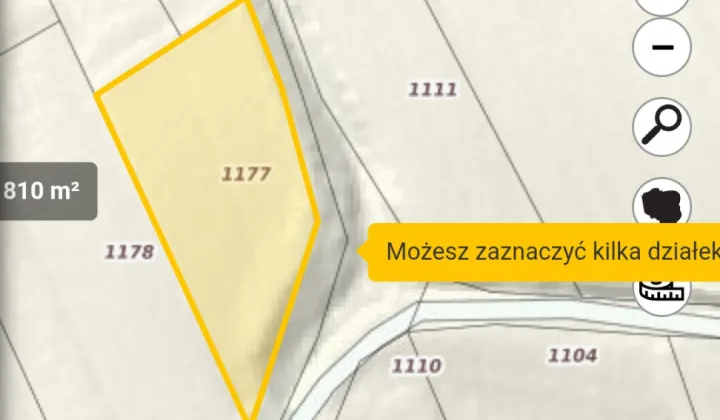 Działka rolna Malinówka Koźliniec