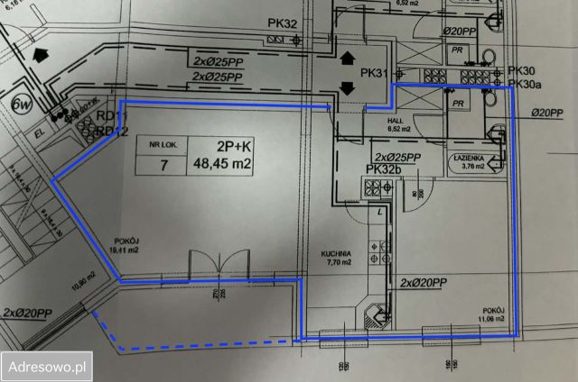 Mieszkanie 2-pokojowe Piaseczno, ul. gen. mjr. Jana Grochowskiego. Zdjęcie 1