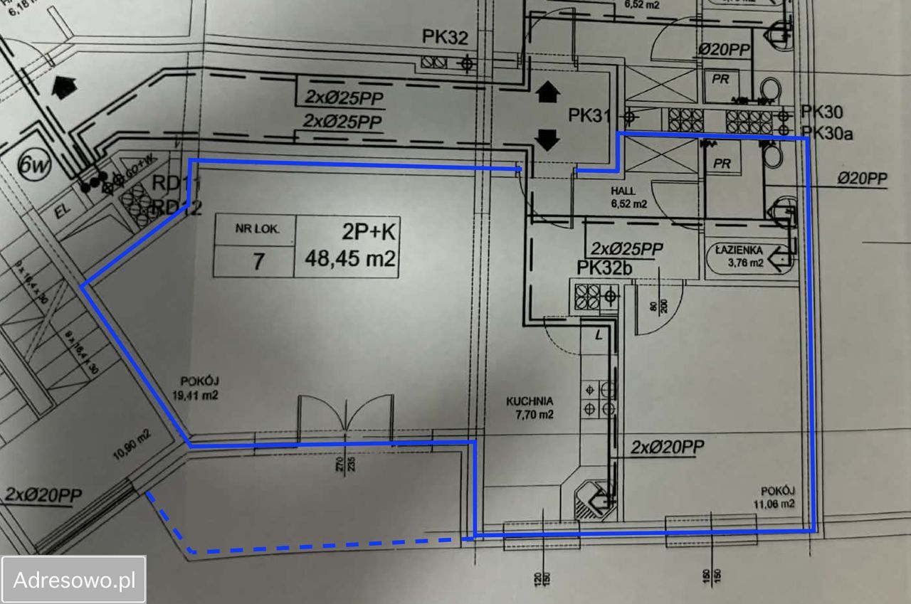Mieszkanie 2-pokojowe Piaseczno, ul. gen. mjr. Jana Grochowskiego. Zdjęcie 1