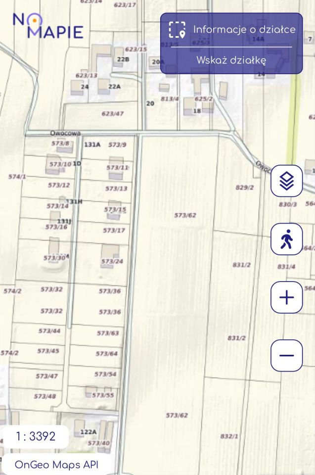 Działka budowlana Dąbrowica, ul. Owocowa. Zdjęcie 2