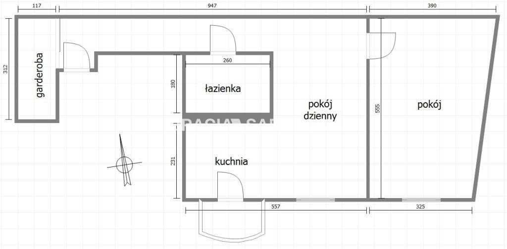Mieszkanie 2-pokojowe Kraków Stare Miasto, ul. Krowoderska. Zdjęcie 24