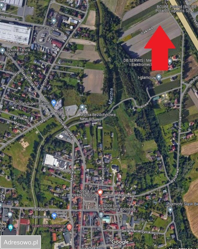 Działka budowlana Bieruń, ul. Gaikowa. Zdjęcie 3