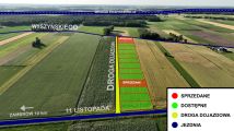 Działka budowlana Kołaki Kościelne, ul. 11 Listopada. Zdjęcie 1