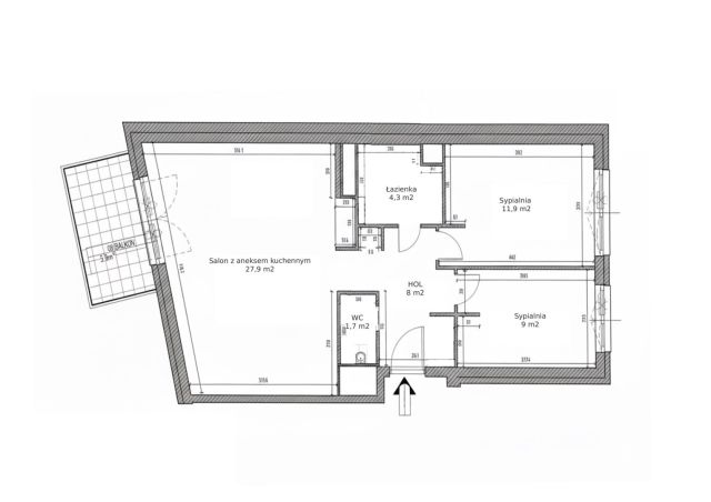 Mieszkanie 3-pokojowe Warszawa Wola, ul. Symboliczna. Zdjęcie 20