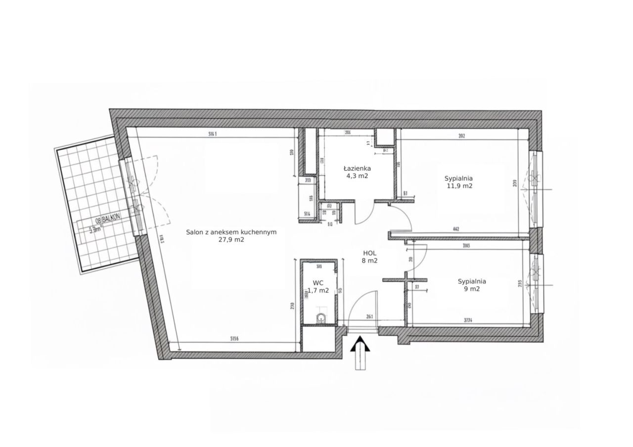 Mieszkanie 3-pokojowe Warszawa Wola, ul. Symboliczna. Zdjęcie 20