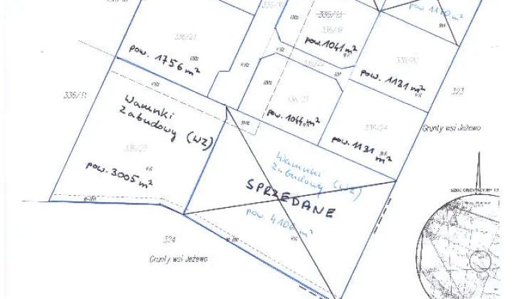 Działka rolno-budowlana Nowy Duninów, ul. Parcelowa