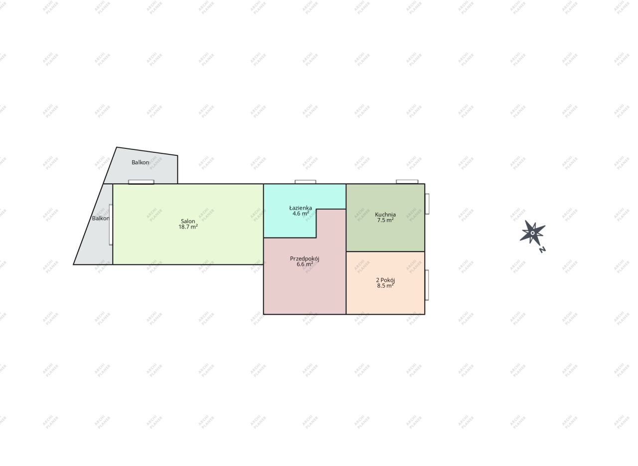 Mieszkanie 2-pokojowe Tczew Suchostrzygi, ul. Armii Krajowej. Zdjęcie 19