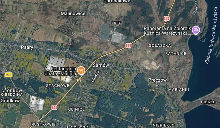 Działka budowlana Sarnów, ul. Wiejska