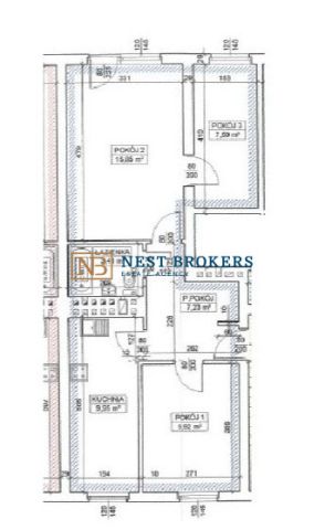 Mieszkanie 3-pokojowe Kraków Azory, ul. Marii Jaremy. Zdjęcie 1