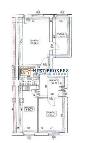Mieszkanie 3-pokojowe Kraków Azory, ul. Marii Jaremy. Zdjęcie 16