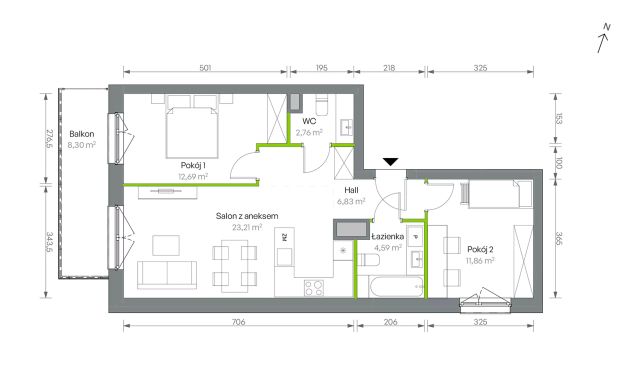 Mieszkanie 3-pokojowe Warszawa Targówek, ul. Oliwska. Zdjęcie 16