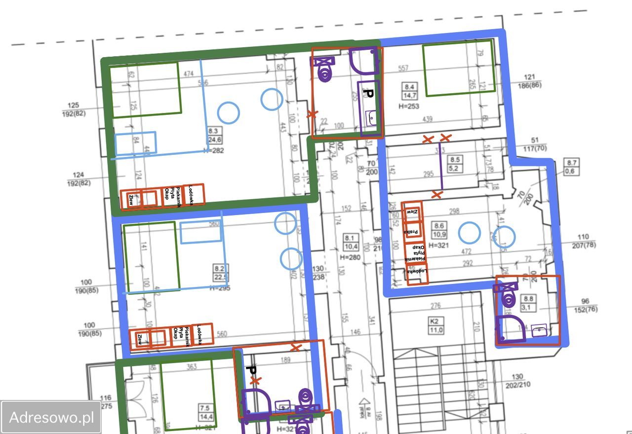 Mieszkanie 3-pokojowe Chorzów Centrum, ul. Jana Sobieskiego. Zdjęcie 12