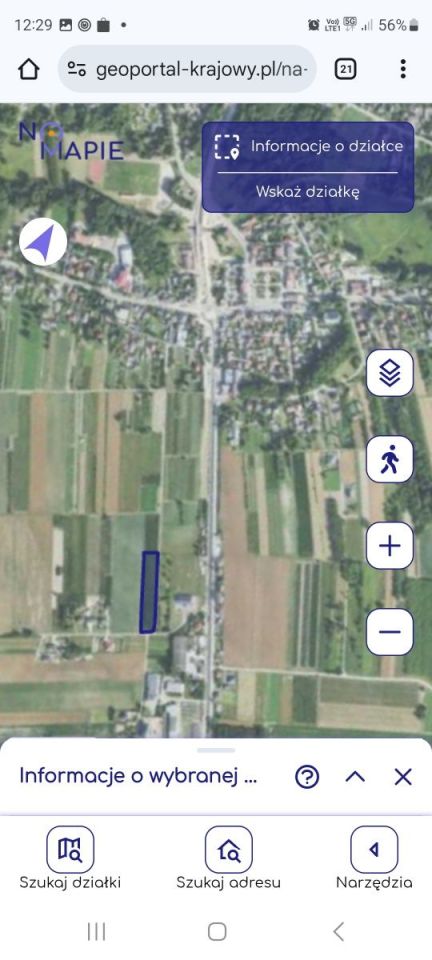 Działka budowlana Urzędów, ul. Słoneczna