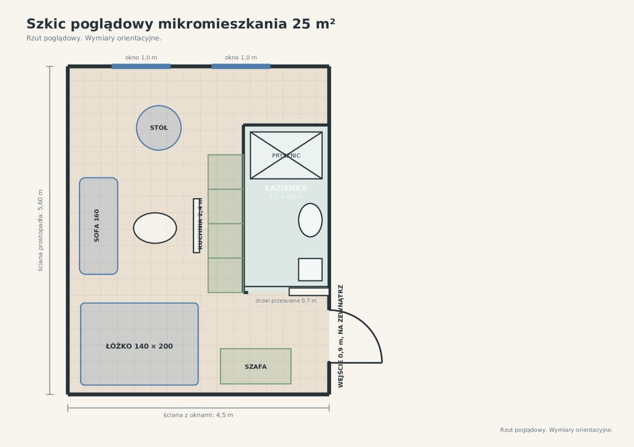 Mieszkanie 1-pokojowe Lubawka, pl. Wolności. Zdjęcie 9