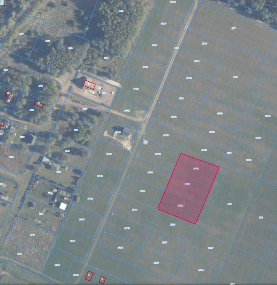 Działka rolno-budowlana Łukęcin, ul. Nadbałtycka. Zdjęcie 3