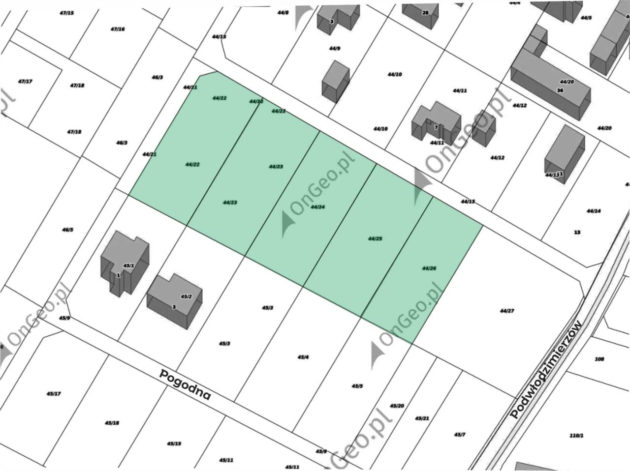 Działka budowlana Włodzimierzów. Zdjęcie 2