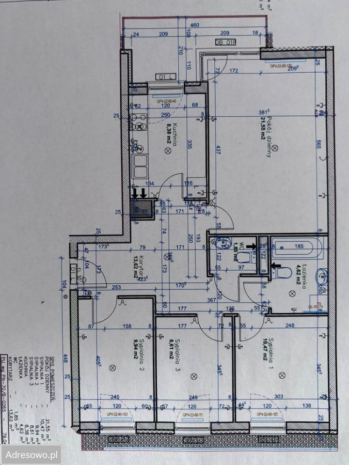 Mieszkanie 4-pokojowe Warszawa Wawer, ul. Korkowa. Zdjęcie 11