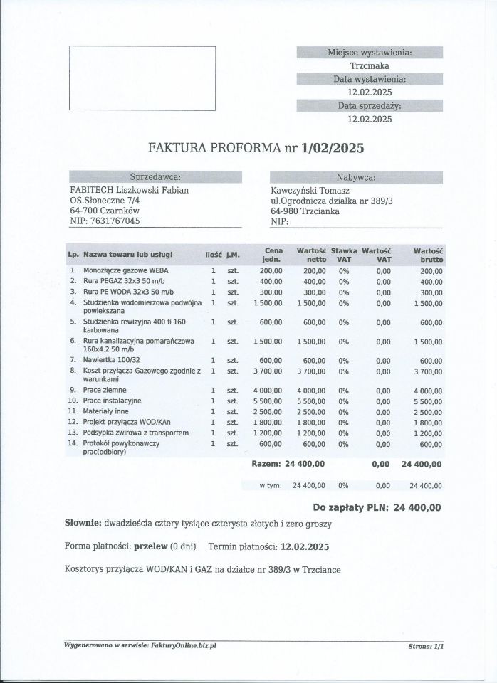 Działka budowlana Trzcianka, ul. Ogrodowa. Zdjęcie 13