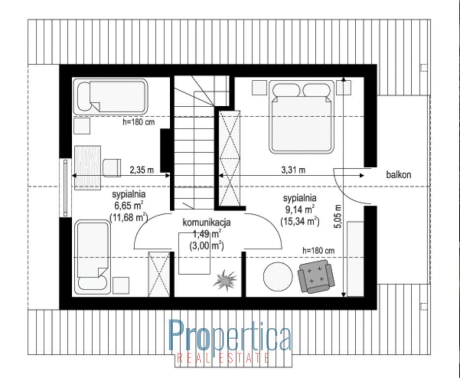 dom wolnostojący, 3 pokoje Trzepowo. Zdjęcie 10
