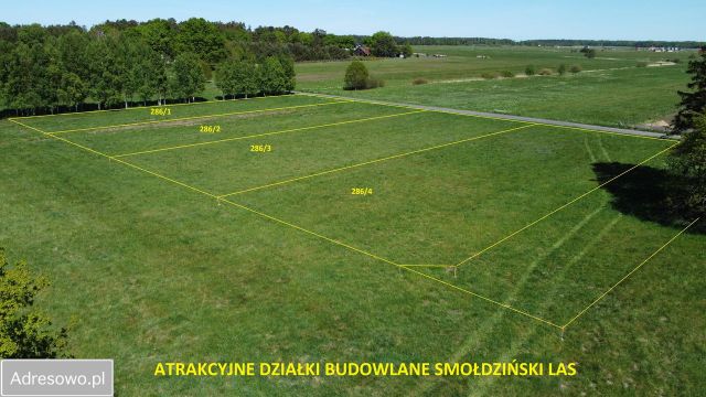 Działka budowlana Smołdziński Las. Zdjęcie 1