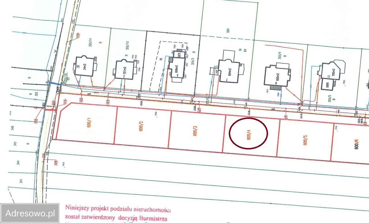 Działka budowlana Steblów, ul. Skowronków