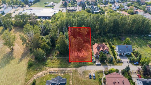 Działka budowlana Leoncin, ul. Brzozowa. Zdjęcie 1