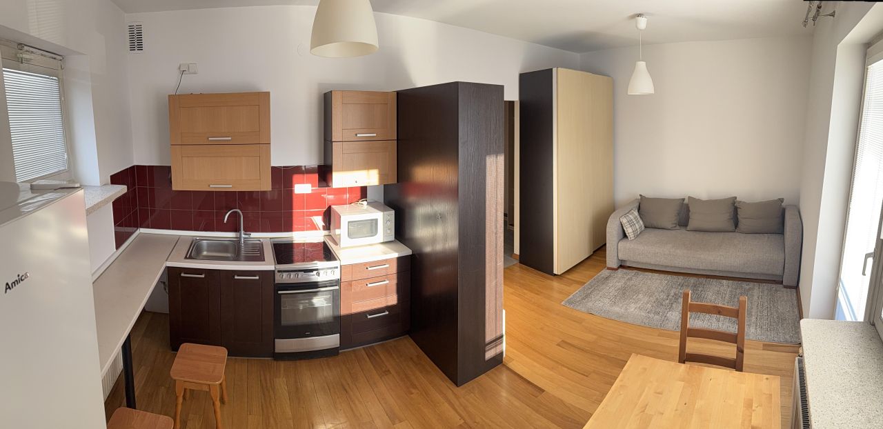 Mieszkanie 1-pokojowe Warszawa Ursynów, al. Komisji Edukacji Narodowej. Zdjęcie 2