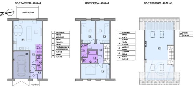 dom szeregowy, 4 pokoje Karwiany, ul. Wiosenna. Zdjęcie 10