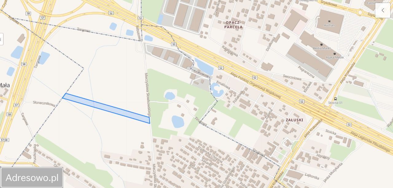 Działka budowlana Raszyn, ul. Słowikowskiego. Zdjęcie 2