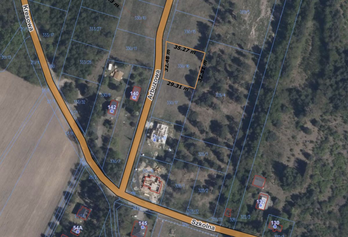 Działka budowlana Osowiec, ul. Szkolna. Zdjęcie 2