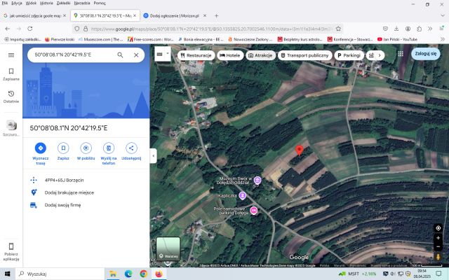 Działka rolna Dołęga. Zdjęcie 1