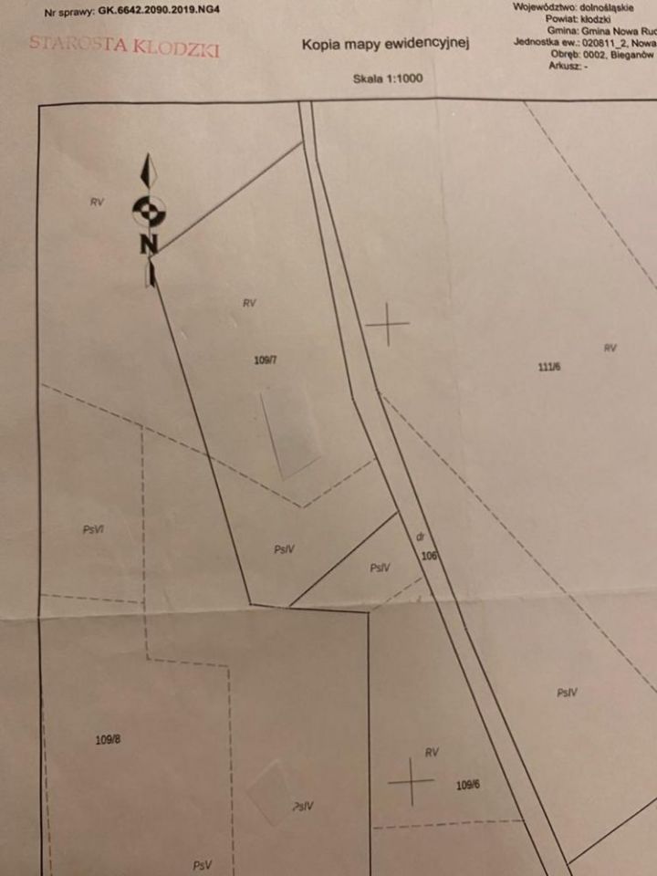 Działka budowlana Bieganów. Zdjęcie 7