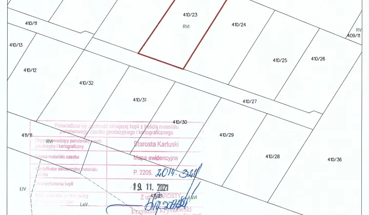 Działka budowlana Goręczyno, ul. Maślakowa